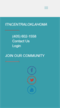 Mobile Screenshot of itncentraloklahoma.org
